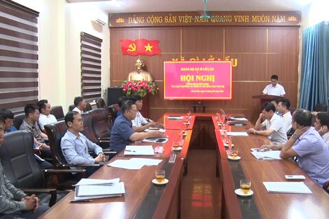 HỘI NGHỊ CÔNG BỐ QUYẾT ĐỊNH CỦA BAN THƯỜNG VỤ TỈNH ỦY VỀ CÔNG TÁC CÁN BỘ