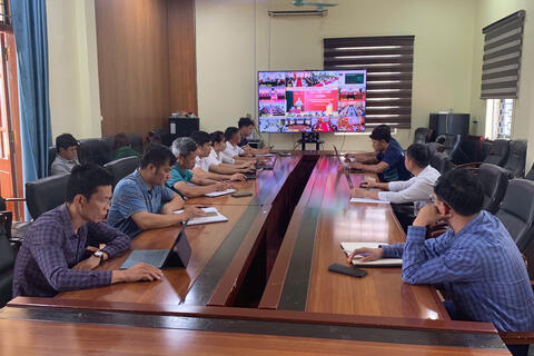 ĐẢNG UỶ XÃ SÌ LỞ LẦU THAM DỰ HỘI NGHỊ TẬP HUẤN TRIỂN KHAI THỦ TỤC HÀNH CHÍNH CỦA ĐẢNG TRÊN MÔI TRƯỜNG ĐIỆN TỬ, GIAI ĐOẠN 2