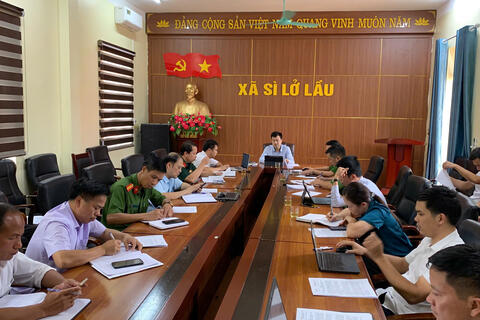 XÃ SÌ LỞ LẦU HỌP BAN CHỈ ĐẠO PHÁT TRIỂN KHOA HỌC, CÔNG NGHỆ, ĐỔI MỚI SÁNG TẠO, CHUYỂN ĐỔI SỐ VÀ ĐỀ ÁN 06