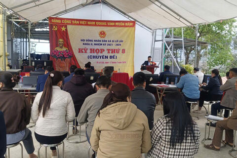 KỲ HỌP THỨ TÁM (CHUYÊN ĐỀ) HĐND XÃ SÌ LỞ LẦU KHÓA II, NHIỆM KỲ 2021–2026.