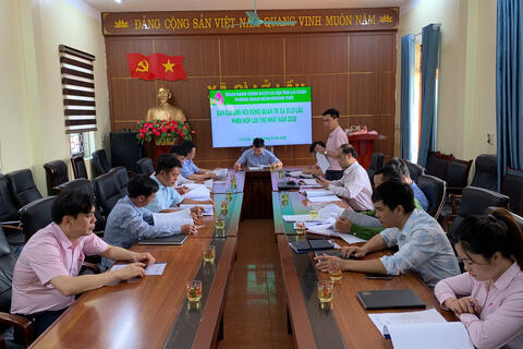 BAN ĐẠI DIỆN HỘI ĐỒNG QUẢN TRỊ NGÂN HÀNG CHÍNH SÁCH XÃ HỘI XÃ SÌ LỞ LẦU TỔ CHỨC PHIÊN HỌP THỨ NHẤT NĂM 2026