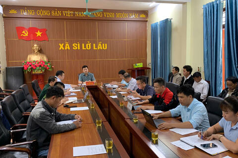 Phiên họp thường kỳ UBND xã Sì Lở Lầu tháng 4 năm 2026