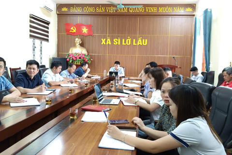 ĐẢNG ỦY XÃ SÌ LỞ LẦU THAM DỰ HỘI NGHỊ BÁO CÁO VIÊN CẤP TỈNH THÁNG 8 NĂM 2026